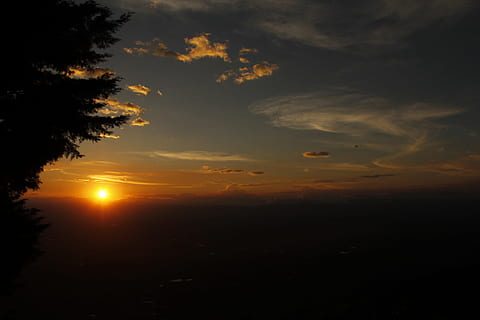 sun, sunset, awesome, beautiful, love, live, life, feel, pixa HD wallpaper