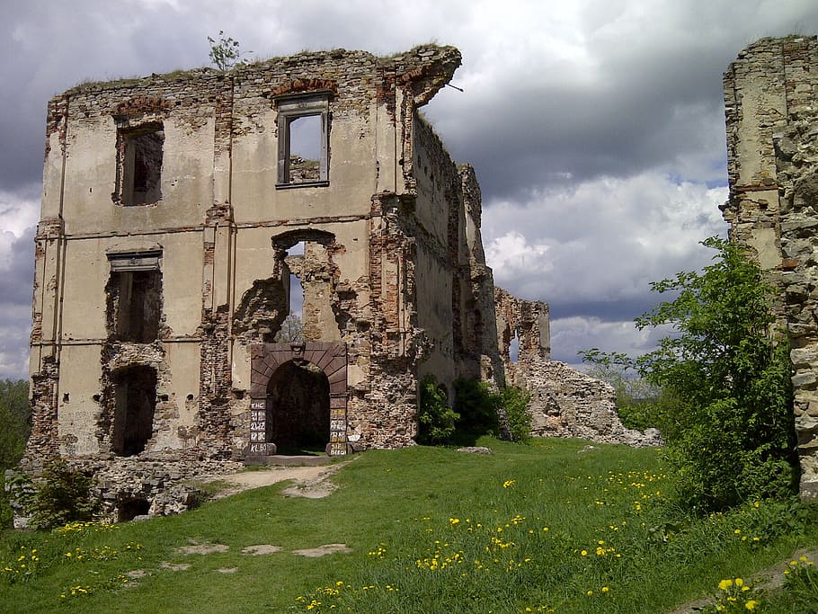 ruins, castle, old, building, architecture, history, europe HD wallpaper