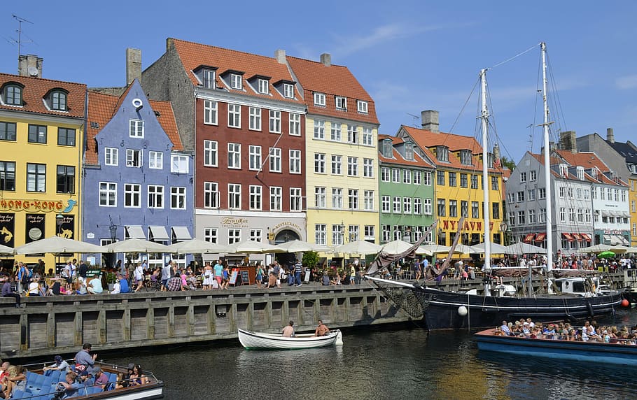 Free download | HD wallpaper: copenhagen, nyhavn, tourist, attraction ...