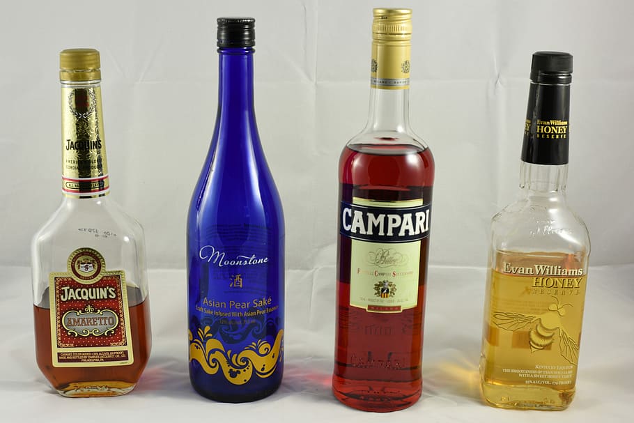 Alcohol, Bottles, Liquor, Amaretto, Sake, japanese sake, japanese wine, HD wallpaper
