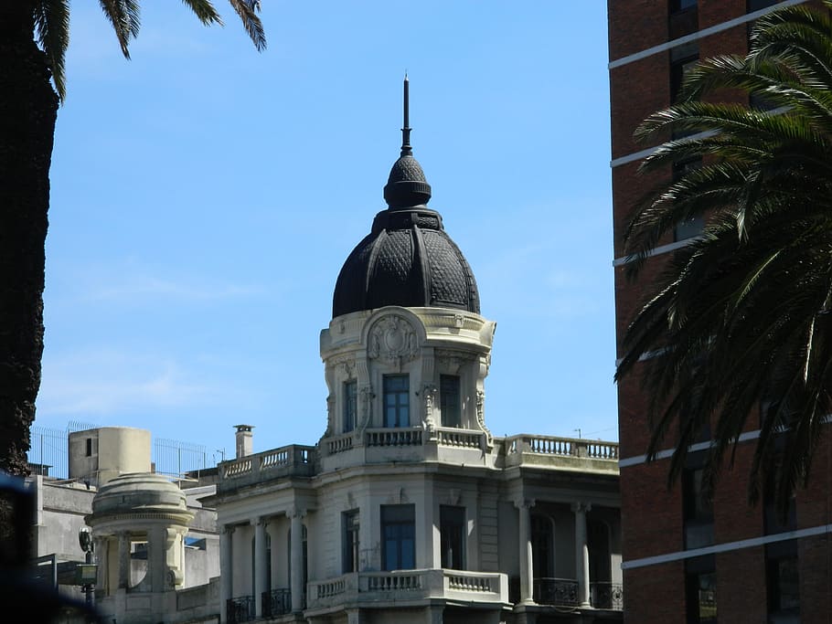 building, montevideo, architecture, building exterior, built structure HD wallpaper