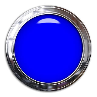 round gray and blue frame, button, light, bright, symbol, icon HD wallpaper