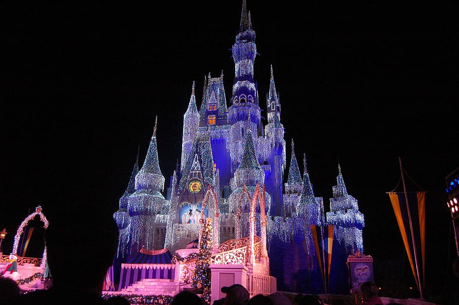 Magic Kingdom 2022 Christmas Experience in 4K  Mickeys Very Merry  Christmas Party Disney World  YouTube