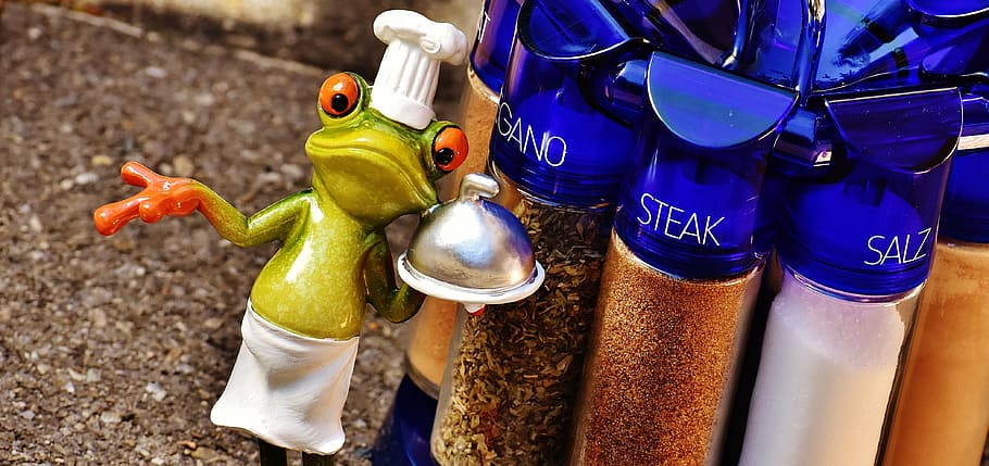 frog, cooking, spices, preparation, eat, ingredient, kitchen HD wallpaper