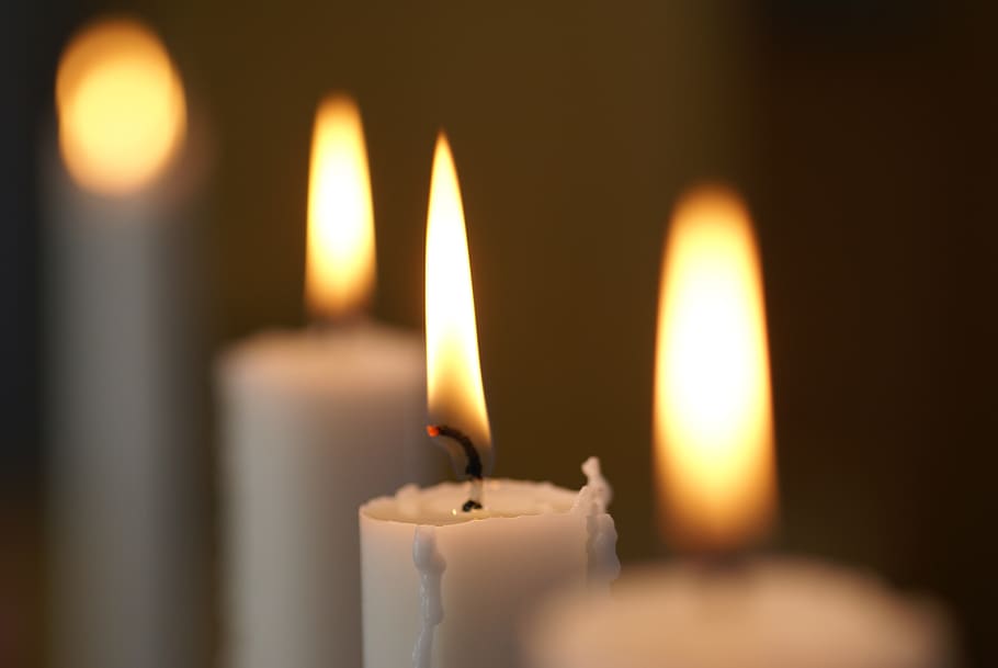 light, advent, decoration, fire, candle, burning, flame, heat - temperature HD wallpaper