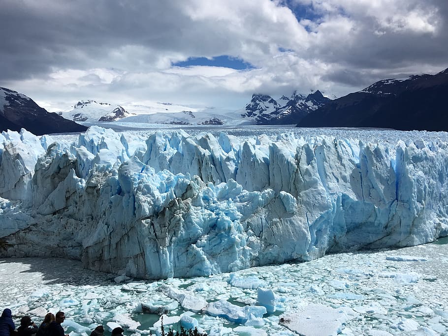 ice, glacier, nature, patagonia, blue, cold, cordillera, natura, HD wallpaper