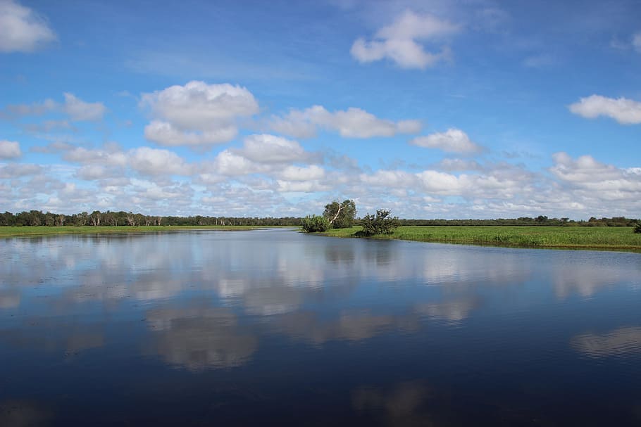 Australia, Nature, Water, Reflection, sky, landscape, natural park HD wallpaper