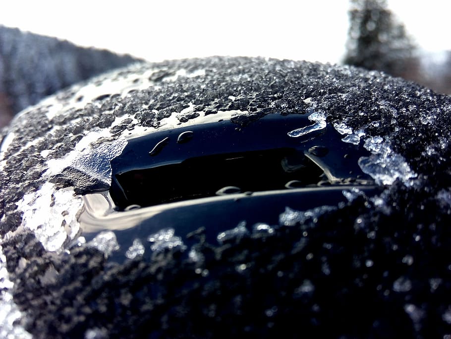 ice, winter, helmet, skiing, white, cold, frost, frozen, crystal HD wallpaper