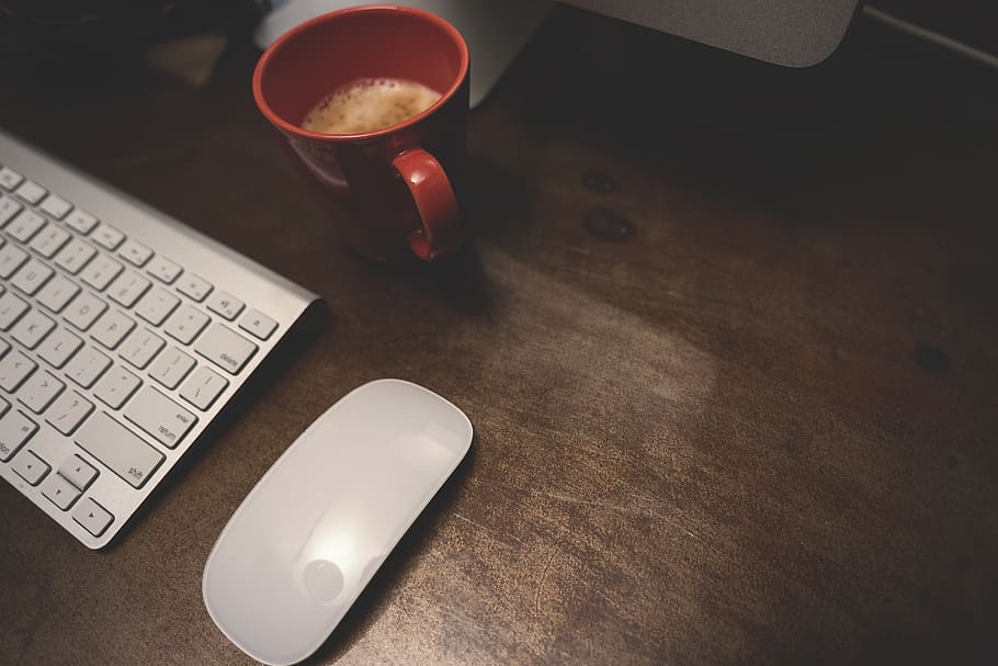 computer, desktop, office, desk tidy, technology, work, table HD wallpaper