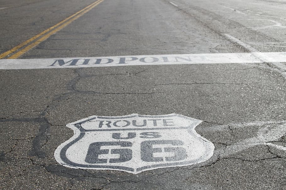 route 66, rte, street, sign, texas, road trip, us, text, western script, HD wallpaper