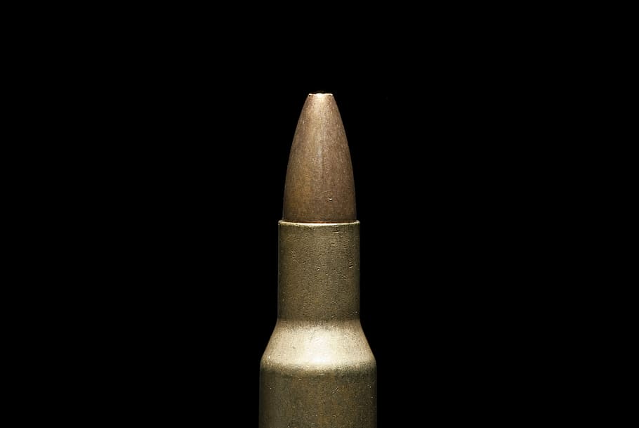 brass ammo, dangerous, crime, war, macro, shoot, weapon, violence