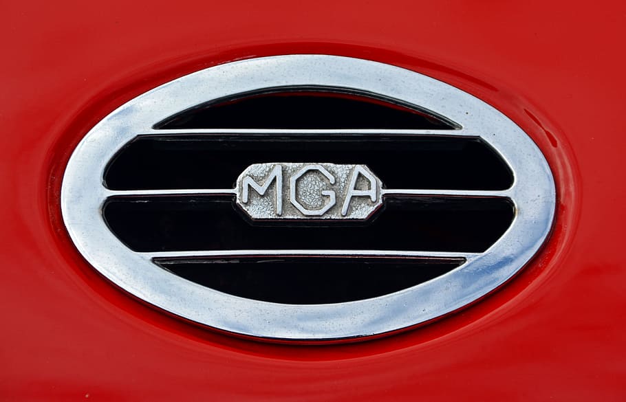 Mga, Emblem, Oldtimer, Logo, Automotive, classic, vintage car automobile HD wallpaper