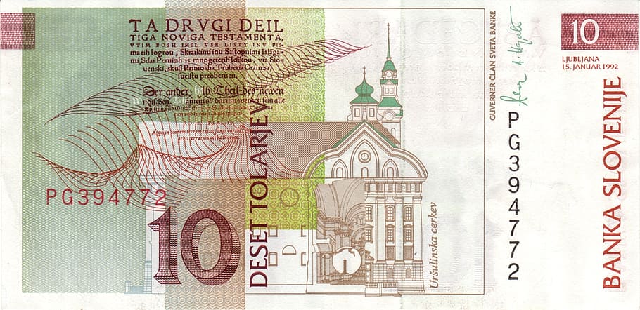 dollar bill, banknote, slovenia, currency, money, finance, financial world, HD wallpaper