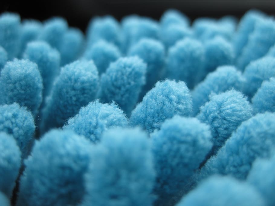 background, macro, blue, sponge, clean, micro fiber, textile HD wallpaper