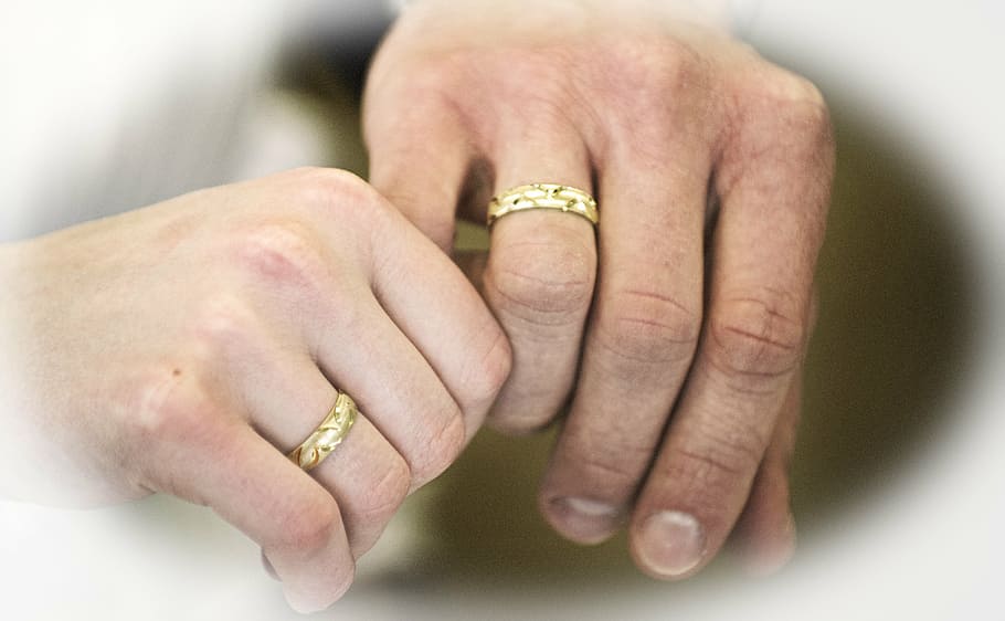 before, community, wedding, rings, luck, family, partnership HD wallpaper