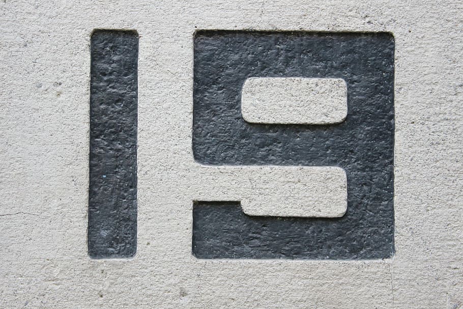 numbers, texture, contrast, concrete, close-up, no people, white color HD wallpaper
