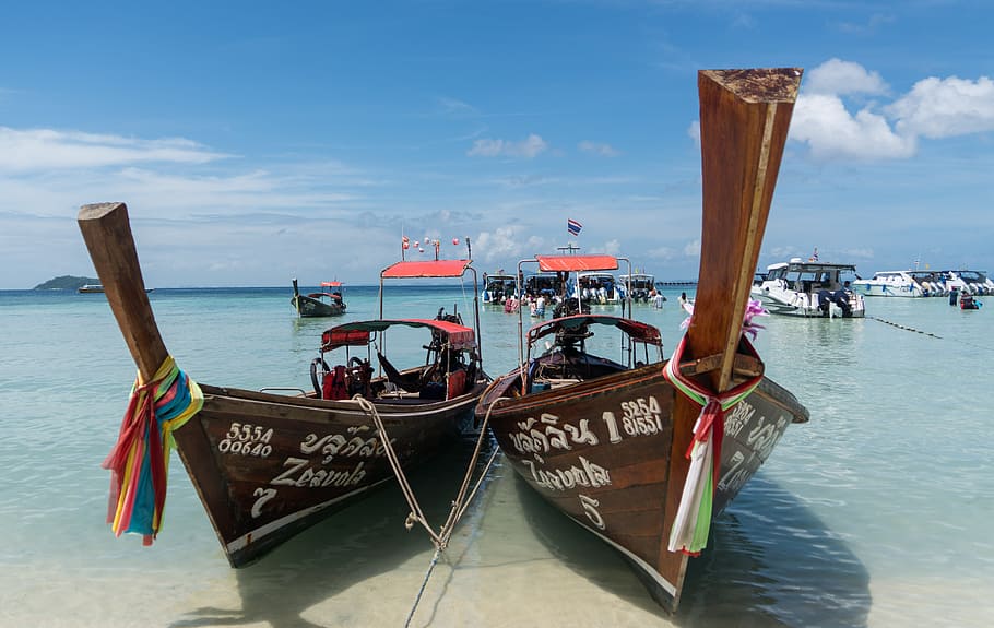 Phuket, Thailand, Phi Phi, Tour, phi phi tour, wooden boats asia
