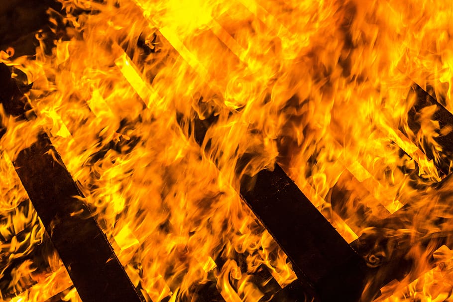 fire, the palette, the flame, burning, fire - natural phenomenon HD wallpaper