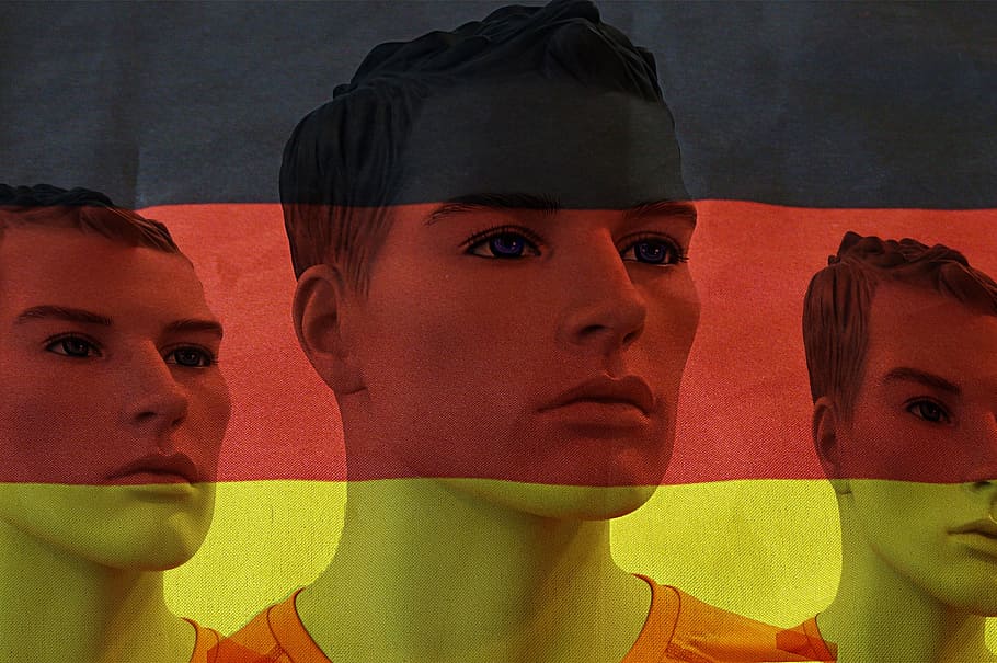 germany, flag, home, people, women, portrait, headshot, indoors HD wallpaper