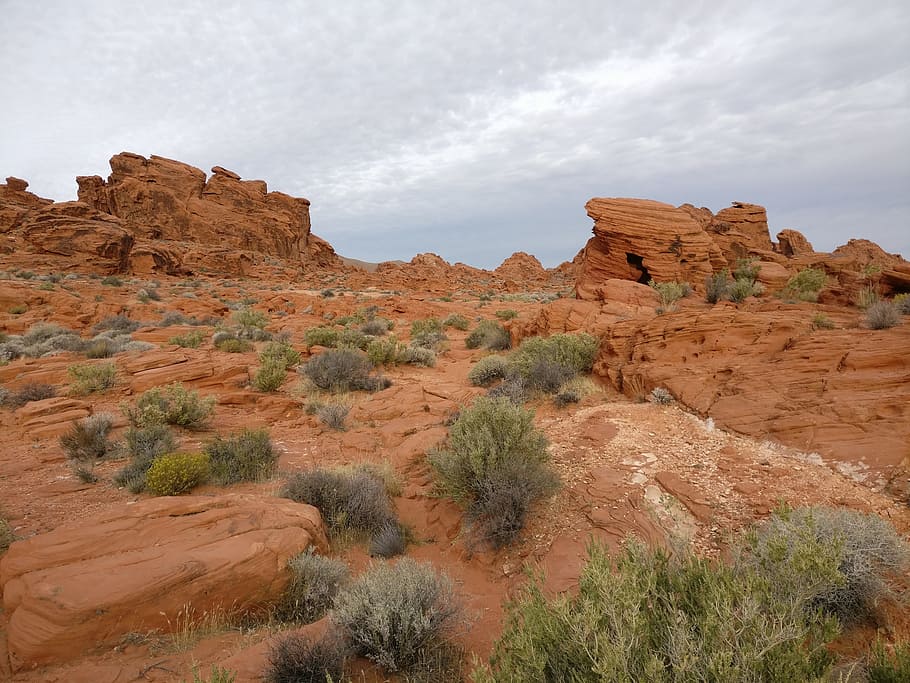 Hd Wallpaper Desert Rock Sandstone, Landscape Rock Las Vegas