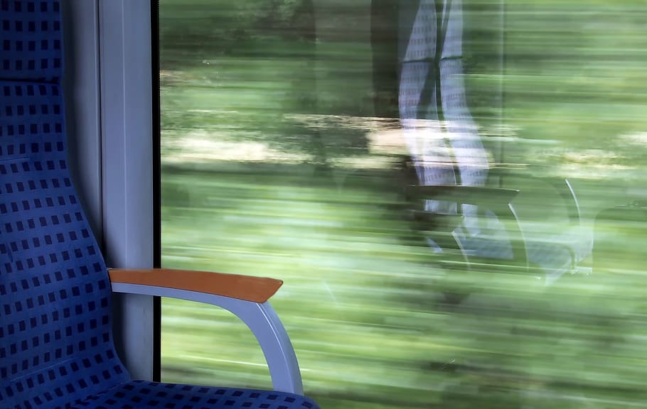 technology, drive, nature, seat, blurred motion, day, no people HD wallpaper