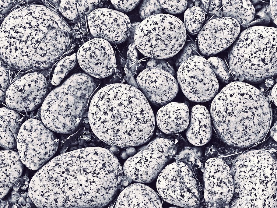 grayscale photography of stones, background, about, structure HD wallpaper