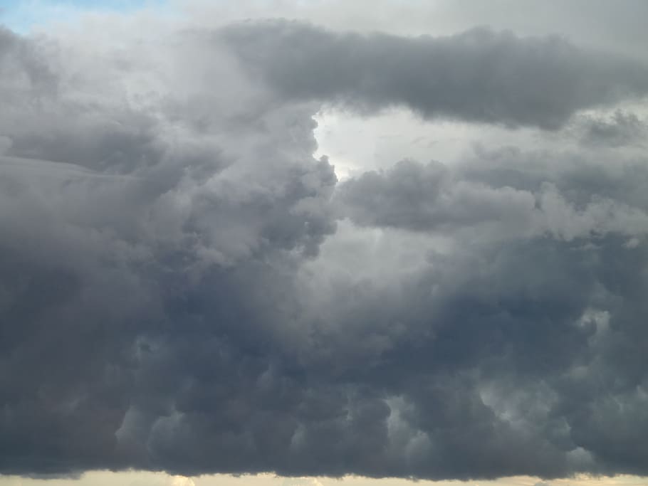 clouds, storm, sky, cloudy, grey, climate, cloud - sky, beauty in nature HD wallpaper