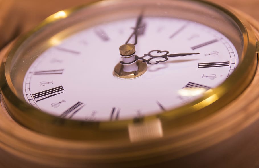 clock, nostalgia, time, time of, clock face, pointer, retro look HD wallpaper