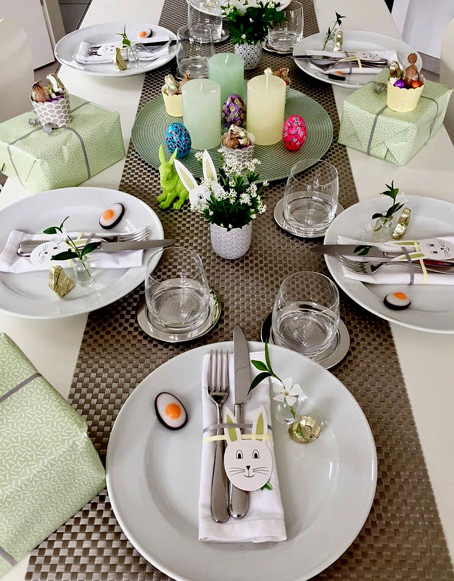 Table, Decorations, Eat, Drink, table decorations, gedeckter table HD wallpaper