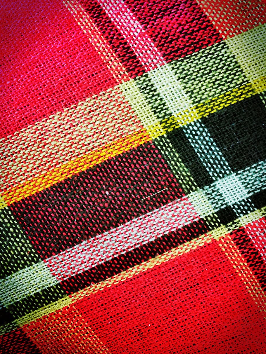 texture, colourful, checked, design, pattern, red, fashion HD wallpaper