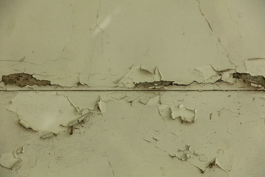 cracked white painted wall, peeling, paint chipping, chipped paint, HD wallpaper