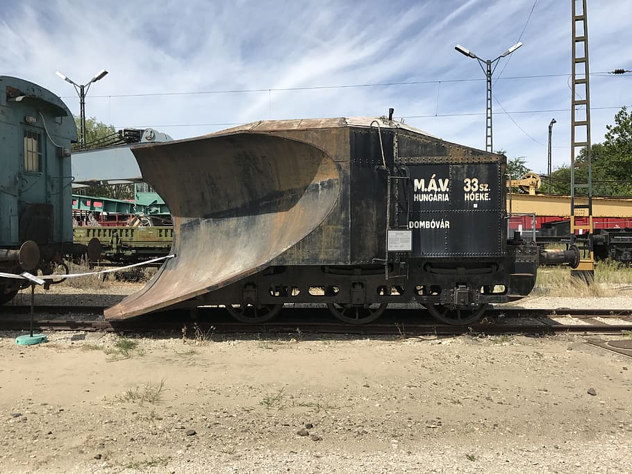 s, snow plow, rail, transportation, mode of transportation HD wallpaper