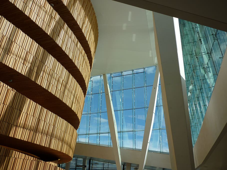 oslo, opera, architecture, opera house, places of interest HD wallpaper