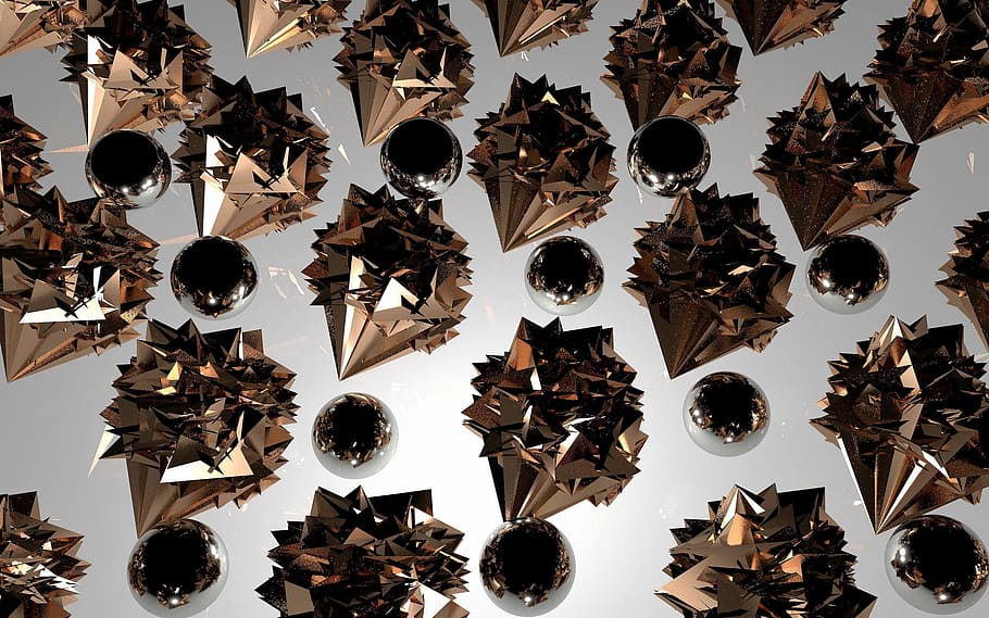 Background, Abstract, Metal, backgrounds, pattern, modern, gold HD wallpaper