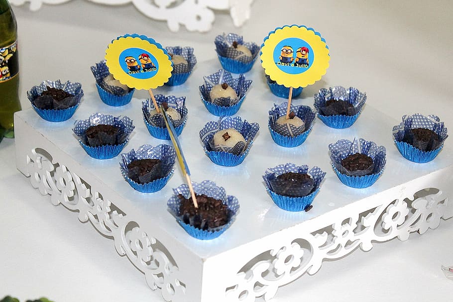 party, childish, event, table, cake, food, food and drink, freshness HD wallpaper