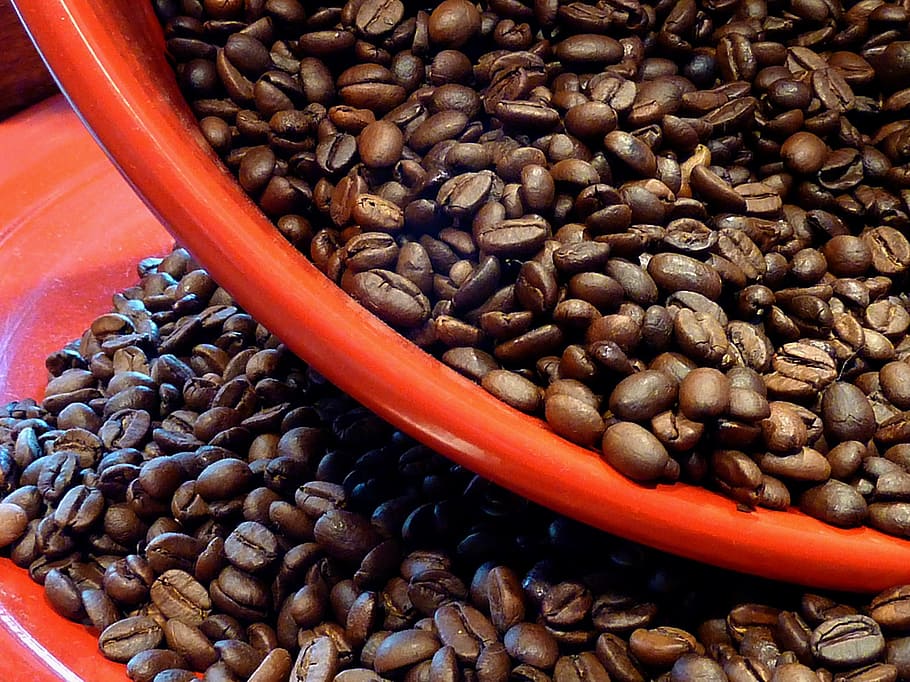 coffee, coffee beans, aroma, caffeine, roasted, roasting, stimulant, HD wallpaper
