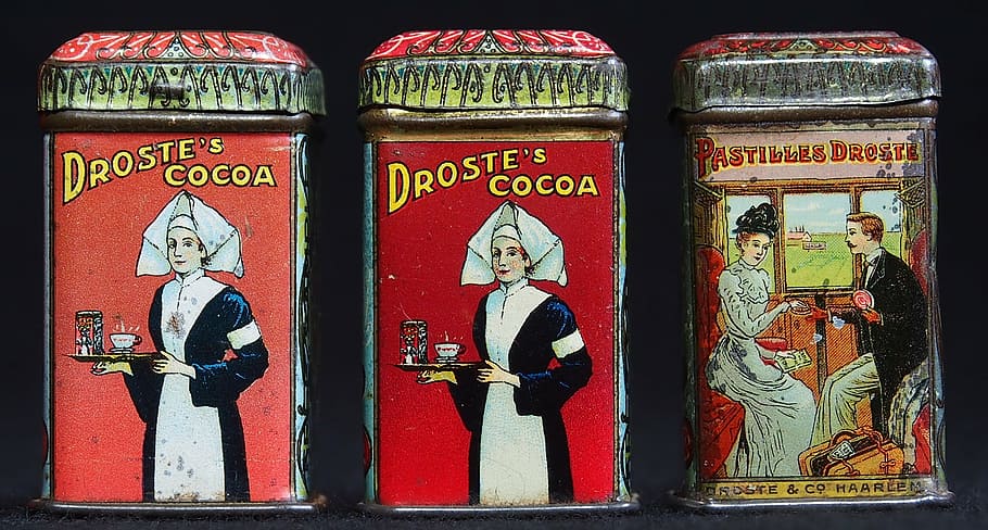 cacao, container, box, tin, food, package, old, product, human representation HD wallpaper