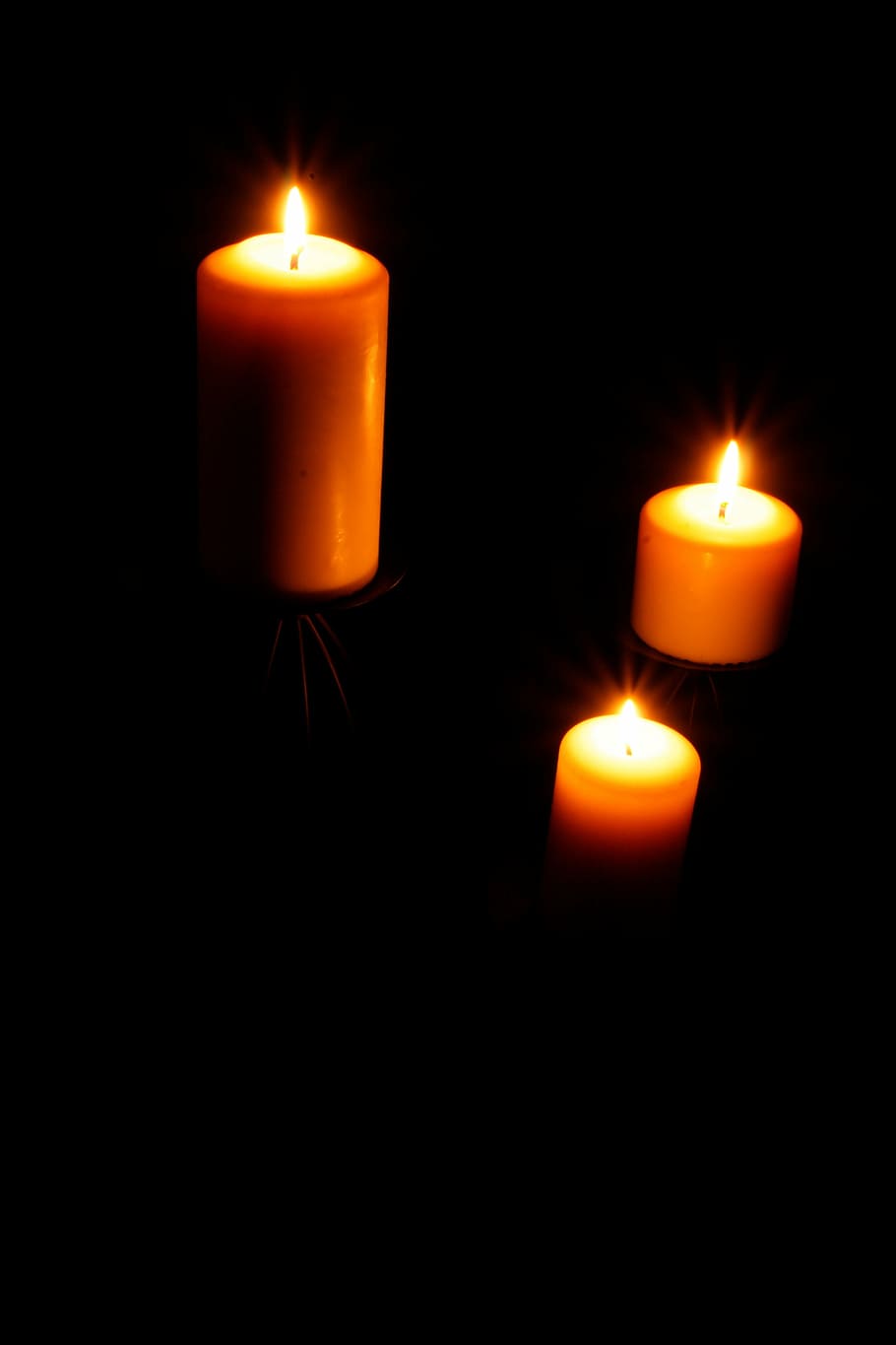 candle, flame, fire, light, burn, wax candle, candlelight, cozy HD wallpaper