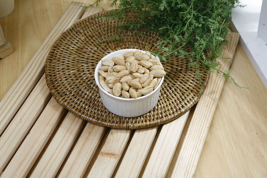 Seasoned Peanuts, Peanut, food and drink, high angle view, no people HD wallpaper