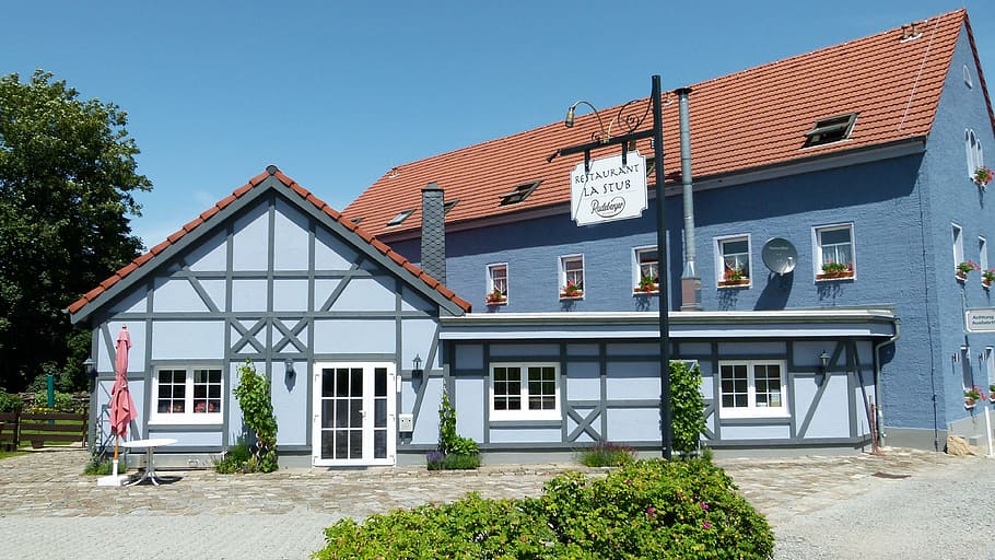 belmsdorf, germany, building, structure, restaurant, architecture HD wallpaper