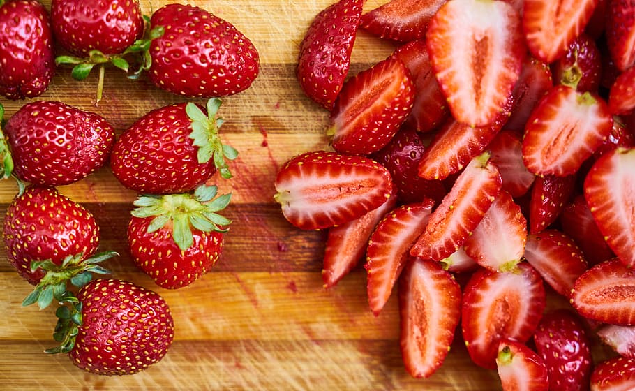 strawberry, fruit, red, passion, macro, beautiful, healthy HD wallpaper