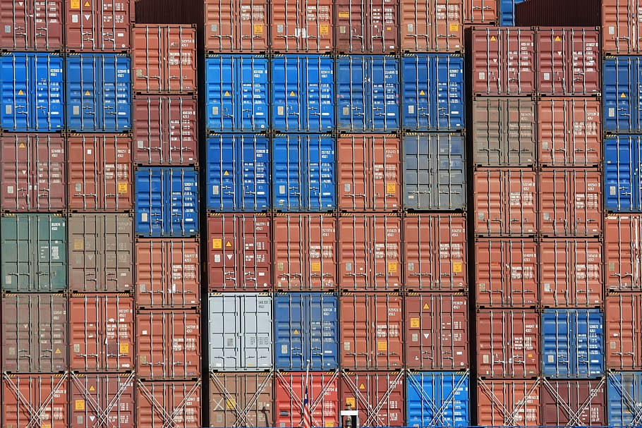 texture, default, squares, shipping, freight transportation HD wallpaper