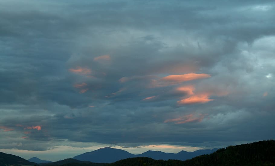 clouds, mood, sky, sunset, atmosphere, evening sky, dusk, drama HD wallpaper