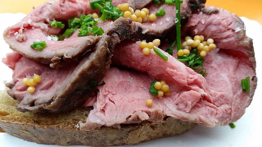 raw meat with vegetables, Steak, Beef, food, food And Drink HD wallpaper