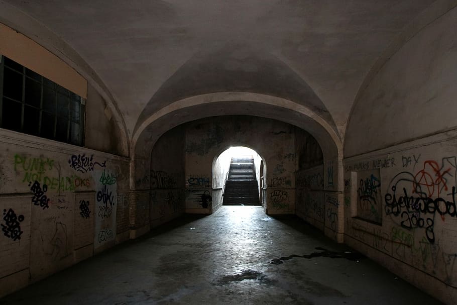 Opole, Silesia, Trainstation, arch, history, indoors, corridor HD wallpaper