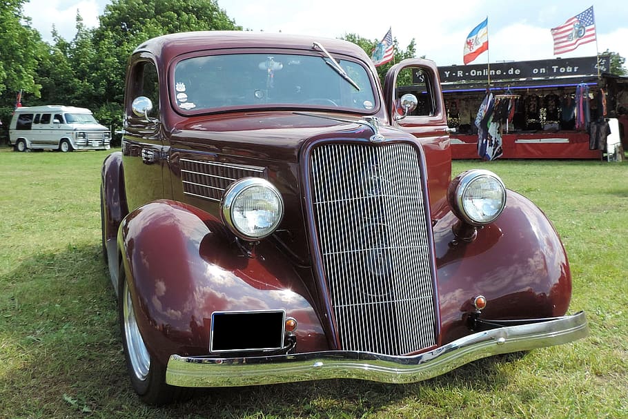 oldtimer, auto, vehicle, classic, transport system, mode of transportation HD wallpaper