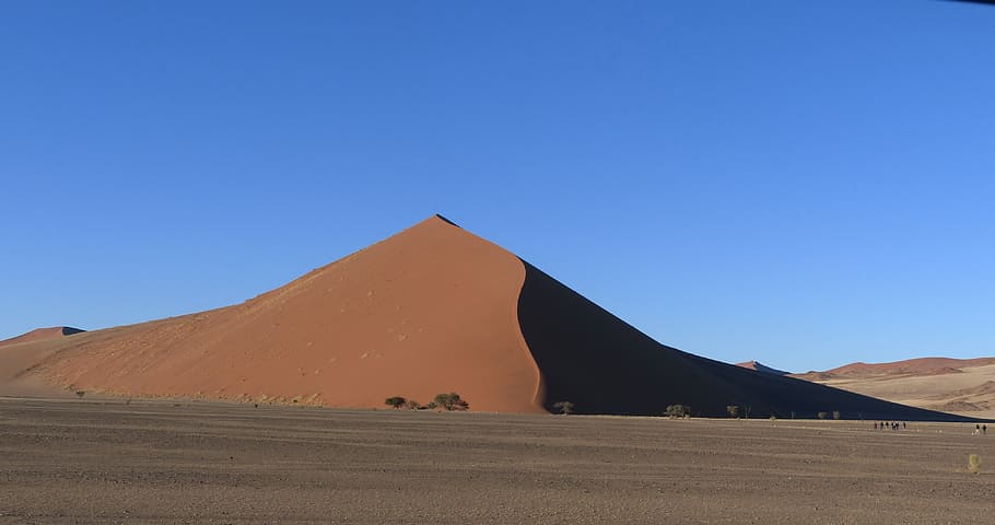 dune, namibia, dunes, desert, africa, sahara, travel destinations HD wallpaper