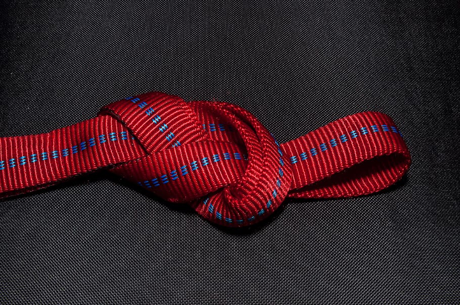 Eighth, Node, Knot, Hose, Band, eighth node, red, hose band HD wallpaper