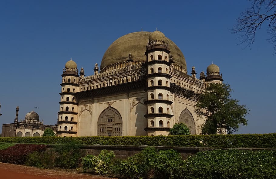 HD wallpaper: Gol Gumbaz, Mausoleum, Monument, mohammed adil shah ...