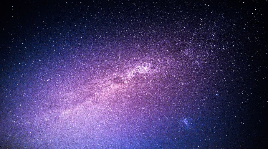 purple universe, purple nebula screenshot, star, sky, blue, backgrounds, HD wallpaper